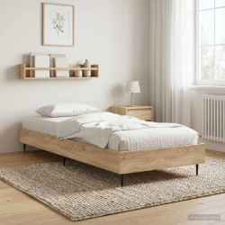 Estrutura da cama carvalho sonoma 80 x 200 cm