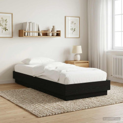 Estrado de cama carvalho preto 80 x 200 cm derivados de madeira