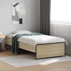 Estrutura da cama carvalho sonoma 80 x 200 cm