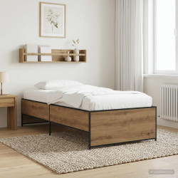 Estrutura da cama carvalho arttisan 80 x 200 cm