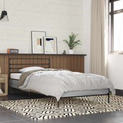 Estrutura da cama sonoma cinzento 80 x 200 cm