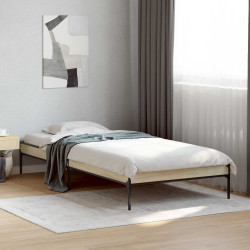 Estrutura da cama carvalho sonoma 80 x 200 cm