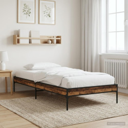 Estrutura da cama madeira antiga 80 x 200 cm