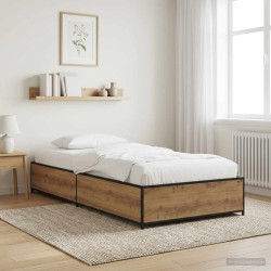 Estrutura da cama carvalho arttisan 80 x 200 cm