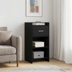 Buffet carvalho preto 40 x 36 x 80 cm derivados de madeira