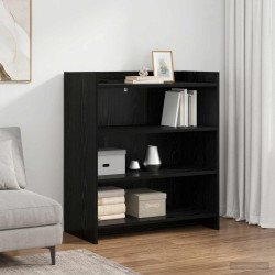 Buffet carvalho preto 75 x 36 x 80 cm derivados de madeira