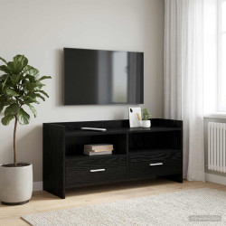 Gabinete para TV 100 x 33 x 47 cm carvalho preto