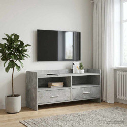 Gabinete para TV 100 x 33 x 47 cm cinzento cimento