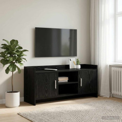 Gabinete para TV 102 x 33 x 47 cm carvalho preto