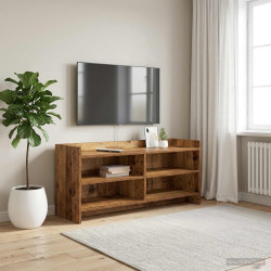 Gabinete para TV 100 x 33 x 47 cm madeira antiga