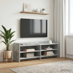 Gabinete para TV 135 x 33 x 47 cm cinzento cimento