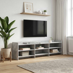 Gabinete para TV 168 x 33 x 47 cm cinzento cimento