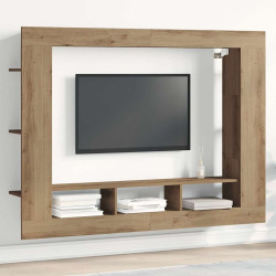 Gabinete para TV 152 x 22 x 113 cm carvalho artisiano