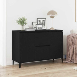 Buffet carvalho preto 104 x 35 x 70 cm derivados de madeira