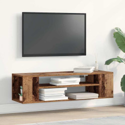 Gabinete para TV 100 x 30 x 26,5 cm madeira antiga