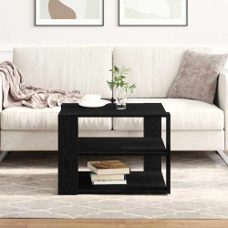 Mesa de centro carvalho preto 58 x 58 x 40 cm