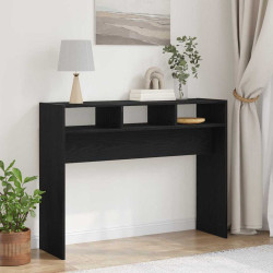 Aparador carvalho preto 105 x 30 x 80 cm derivados de madeira