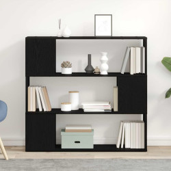 Conjunto de móvel de TV 100 x 24 x 94 cm carvalho preto
