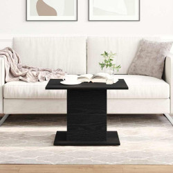 Mesa de centro carvalho preto 55,5 x 55,5 x 40 cm