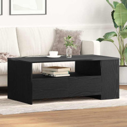 Mesa de centro carvalho preto 102 x 55 x 43,5 cm