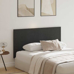 Cabeceira de cama carvalho preto derivados de madeira