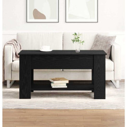 Mesa de centro carvalho preto 101 x 49 x 52 cm