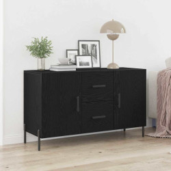 Buffet carvalho preto 100 x 36 x 60 cm derivados de madeira