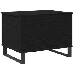 Mesa de centro carvalho preto 60 x 44,5 x 45 cm