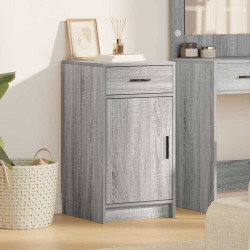 Buffet cinza sonoma 40 x 40,5 x 75 cm derivados de madeira