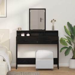 Mesa de vestir carvalho preto 100 x 41 x 140 cm