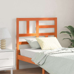 Cabeceira de cama com cabeceira marrom cera 80,5 x 4 x 104 cm