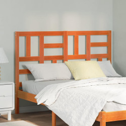Cabeceira de cama com cabeceira marrom cera 145,5 x 4 x 104 cm