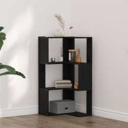 Estante carvalho preto 50 x 50 x 102 cm