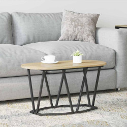 Mesa de centro carvalho sonoma 80 x 40 x 40.5 cm