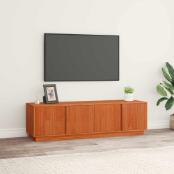 Gabinete para TV castanho cera 140 x 40 x 40 cm
