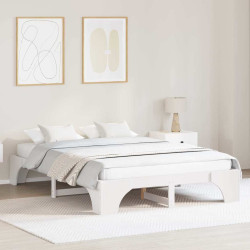 Estrutura da cama branco 150 x 200 cm
