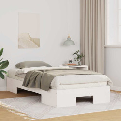 Estrutura da cama branco 90 x 200 cm