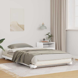 Estrutura da cama branco 100 x 200 cm