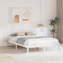 Estrutura da cama branco 150 x 200 cm