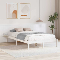 Estrutura da cama branco 120 x 190 cm