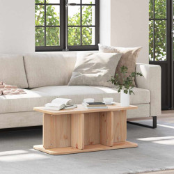 Mesa de centro natural 80 x 39,5 x 33,5 cm