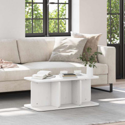 Mesa de centro branco 80 x 39,5 x 33,5 cm