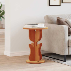 Mesa de centro marrom cera 39,5 x 39,5 x 53,5 cm