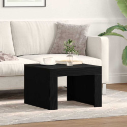 Mesa de centro carvalho preto 50 x 50 x 35 cm
