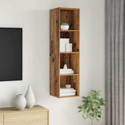 Conjunto de móvel de TV 37 x 37 x 142,5 cm madeira antiga