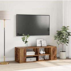 Conjunto de móvel de TV 102 x 35 x 35 cm madeira antiga