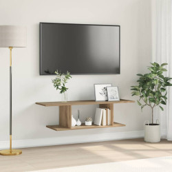 Conjunto de móvel de TV 102 x 35 x 35 cm carvalho artesanal