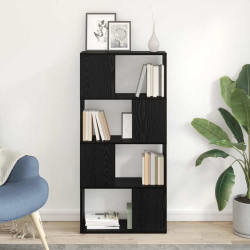 Conjunto de móvel de TV 60 x 24 x 125,5 cm preto