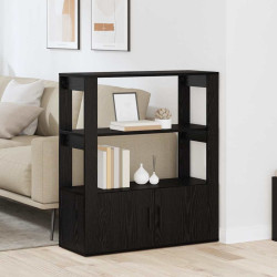 Buffet carvalho preto 30 x 80 x 90 cm derivados de madeira