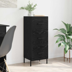 Buffet carvalho preto 34 x 34,5 x 90 cm derivados de madeira